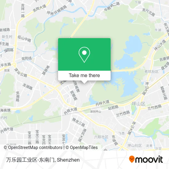万乐园工业区-东南门 map