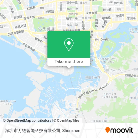 深圳市万德智能科技有限公司 map