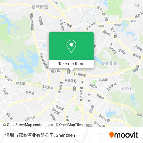 深圳市冠良酒业有限公司 map