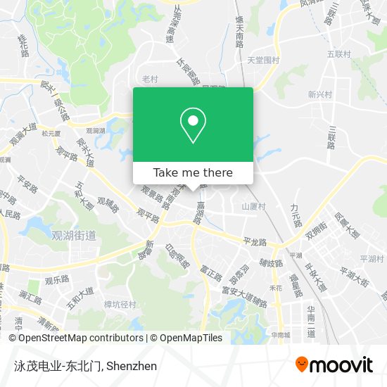 泳茂电业-东北门 map