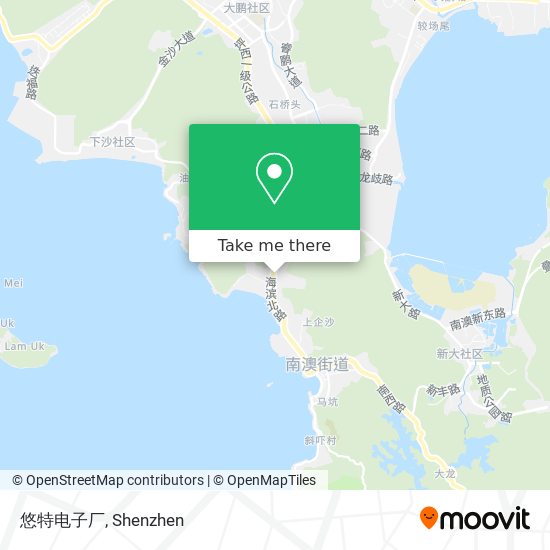 悠特电子厂 map