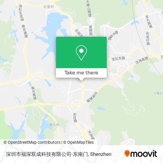 深圳市福深双成科技有限公司-东南门 map