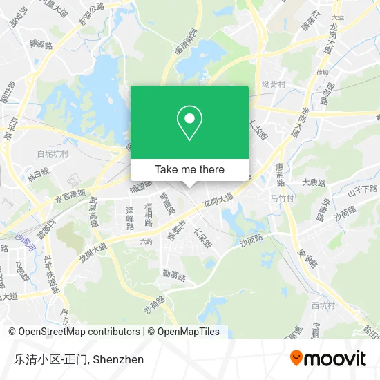 乐清小区-正门 map