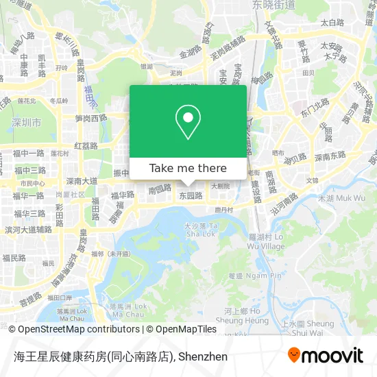 海王星辰健康药房(同心南路店) map