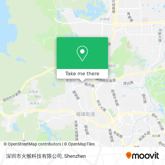 深圳市火猴科技有限公司 map