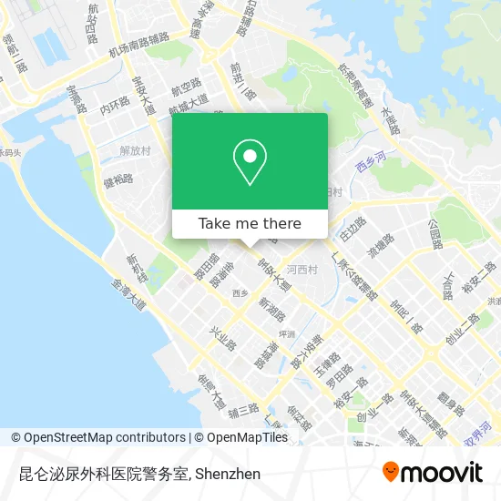 昆仑泌尿外科医院警务室 map