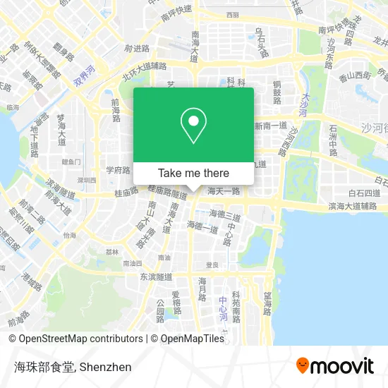 海珠部食堂 map
