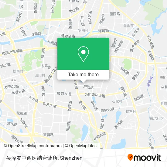 吴泽友中西医结合诊所 map