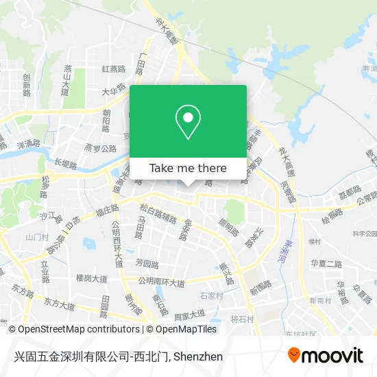 兴固五金深圳有限公司-西北门 map