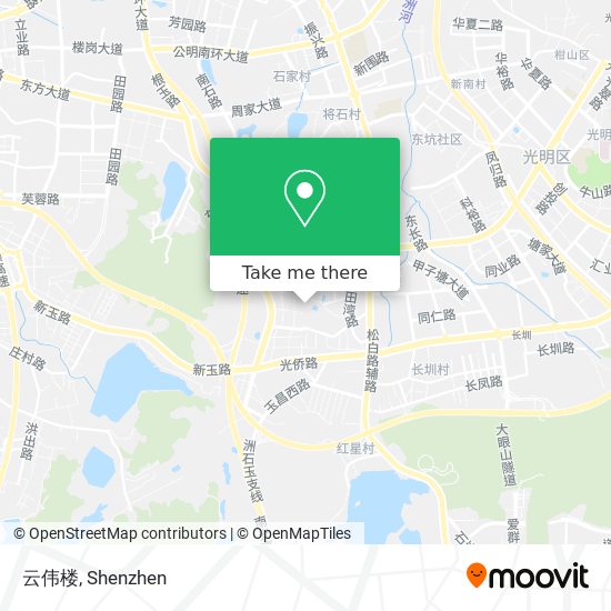 云伟楼 map