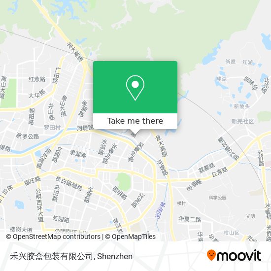 禾兴胶盒包装有限公司 map