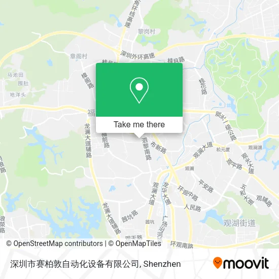 深圳市赛柏敦自动化设备有限公司 map