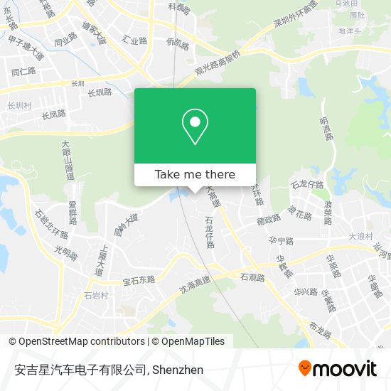 安吉星汽车电子有限公司 map