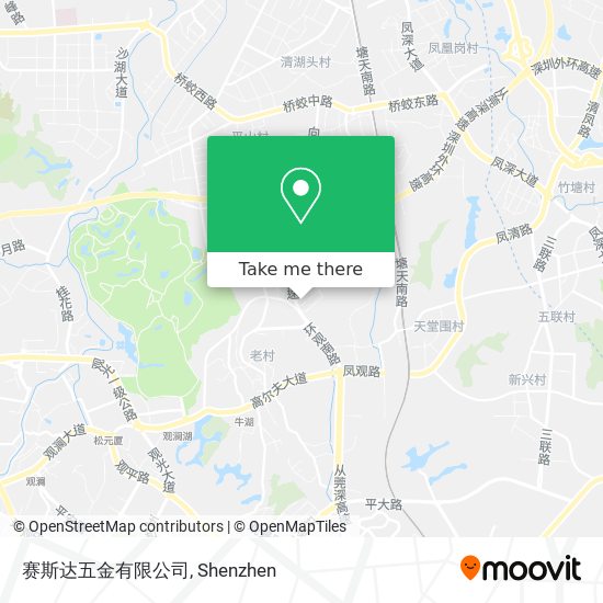 赛斯达五金有限公司 map
