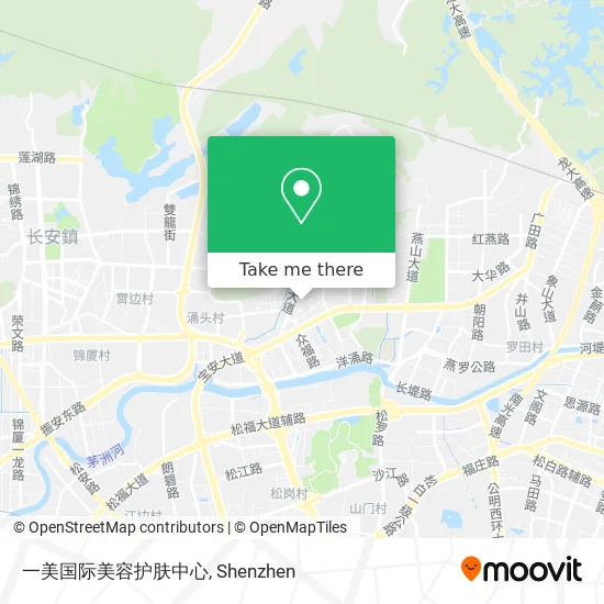 一美国际美容护肤中心 map