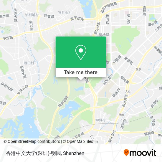 香港中文大学(深圳)-明园 map
