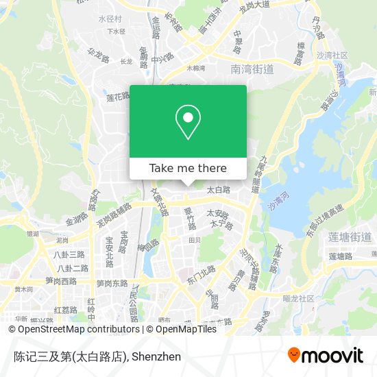 陈记三及第(太白路店) map