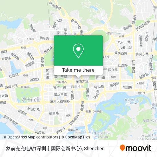 象前充充电站(深圳市国际创新中心) map