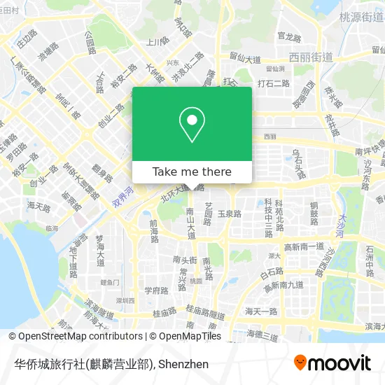 华侨城旅行社(麒麟营业部) map