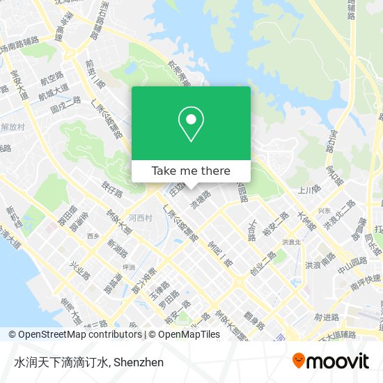 水润天下滴滴订水 map