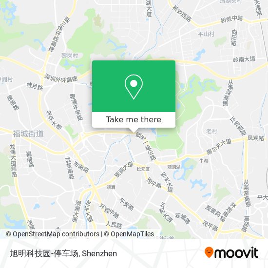 旭明科技园-停车场 map