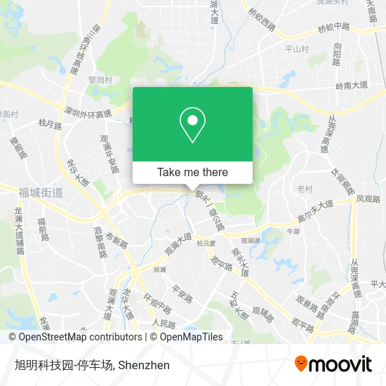 旭明科技园-停车场 map