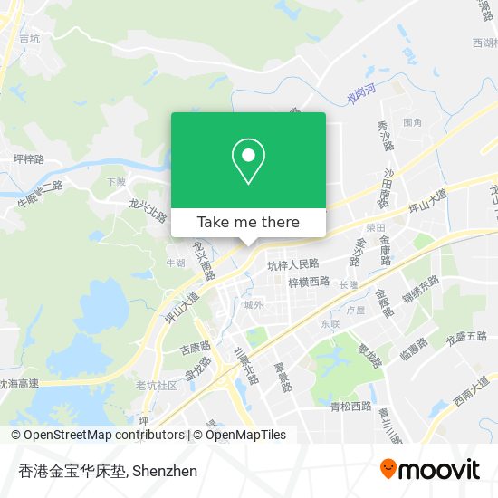 香港金宝华床垫 map