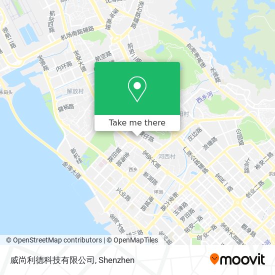 威尚利德科技有限公司 map