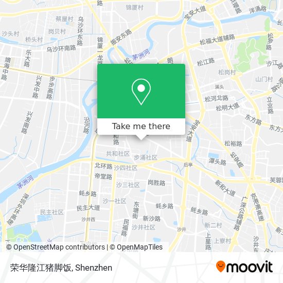荣华隆江猪脚饭 map