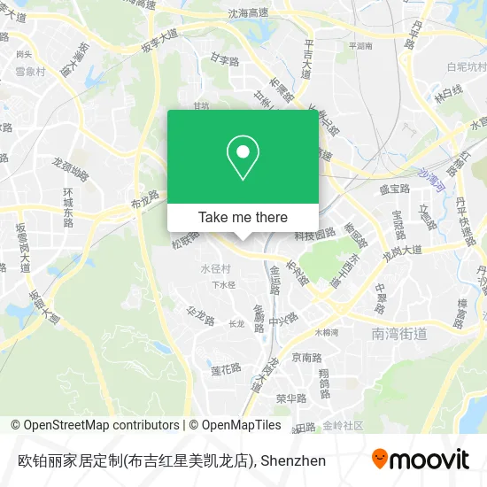 欧铂丽家居定制(布吉红星美凯龙店) map