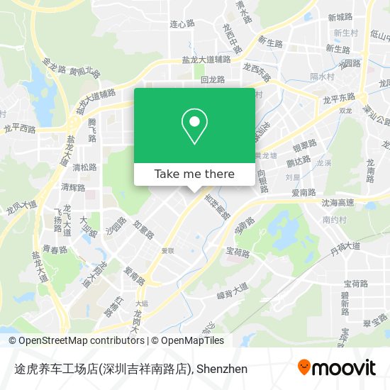途虎养车工场店(深圳吉祥南路店) map