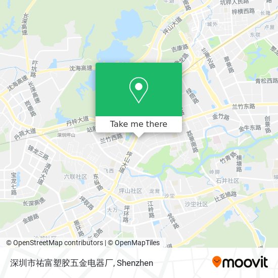 深圳市祐富塑胶五金电器厂 map