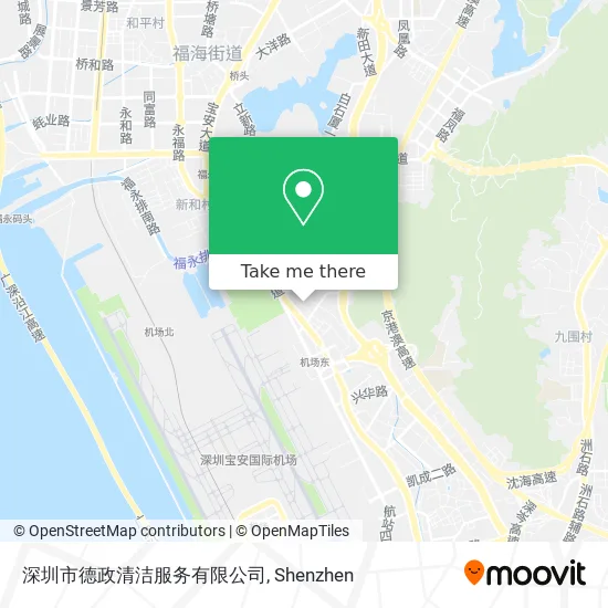 深圳市德政清洁服务有限公司 map