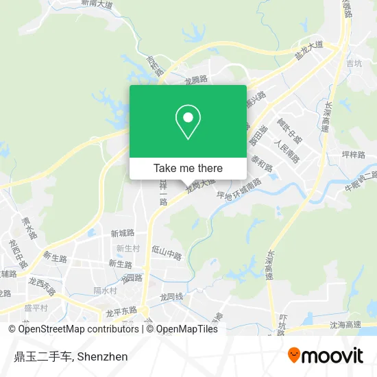 鼎玉二手车 map