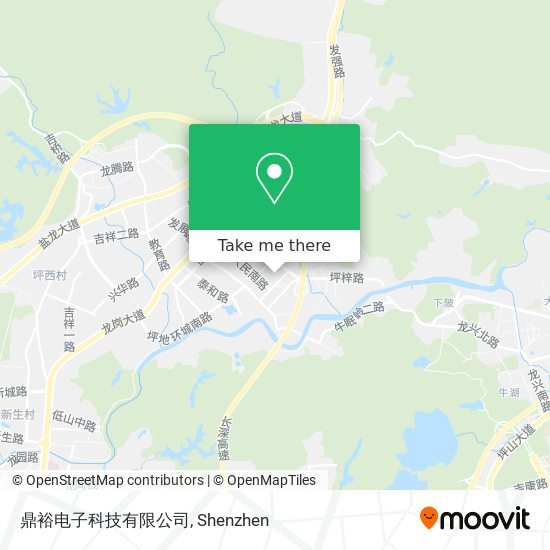 鼎裕电子科技有限公司 map