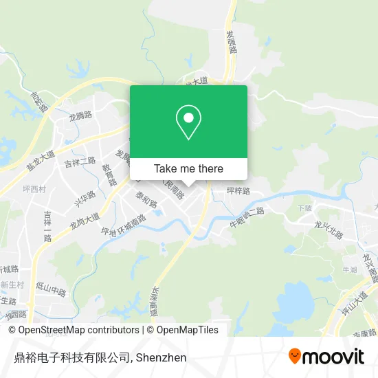 鼎裕电子科技有限公司 map