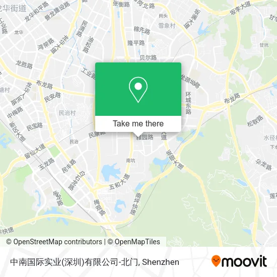 中南国际实业(深圳)有限公司-北门 map