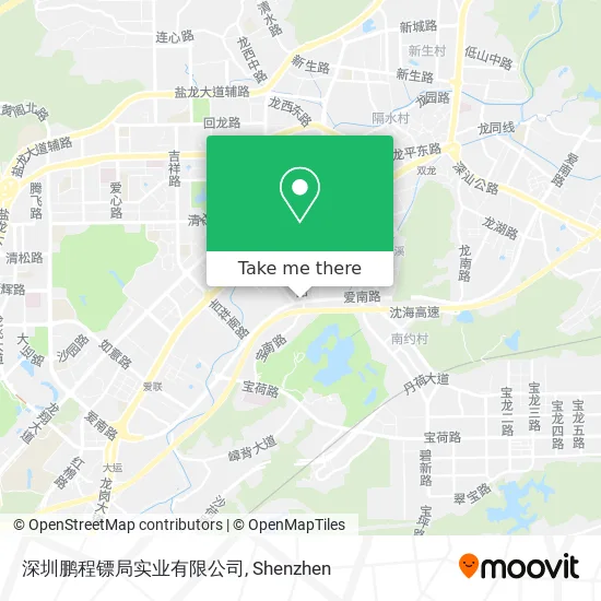 深圳鹏程镖局实业有限公司 map