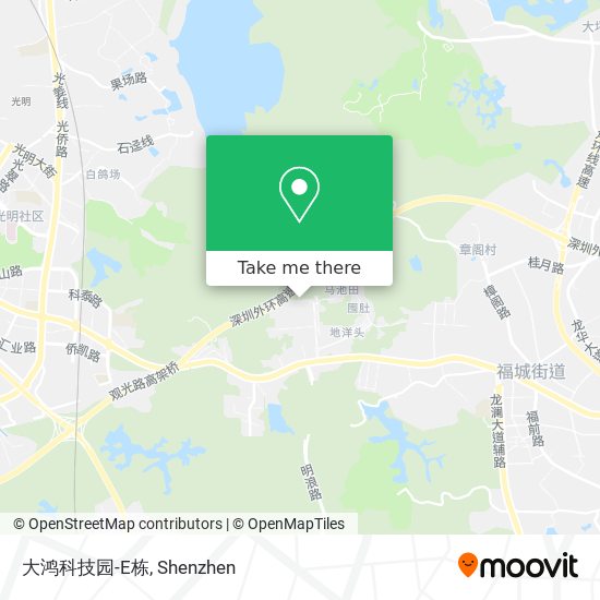 大鸿科技园-E栋 map
