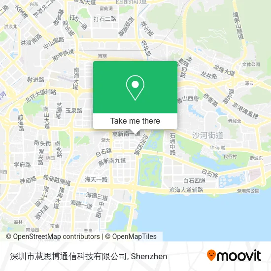 深圳市慧思博通信科技有限公司 map