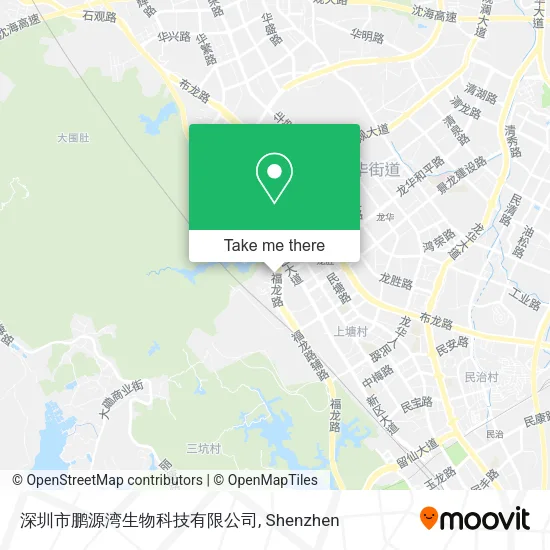 深圳市鹏源湾生物科技有限公司 map