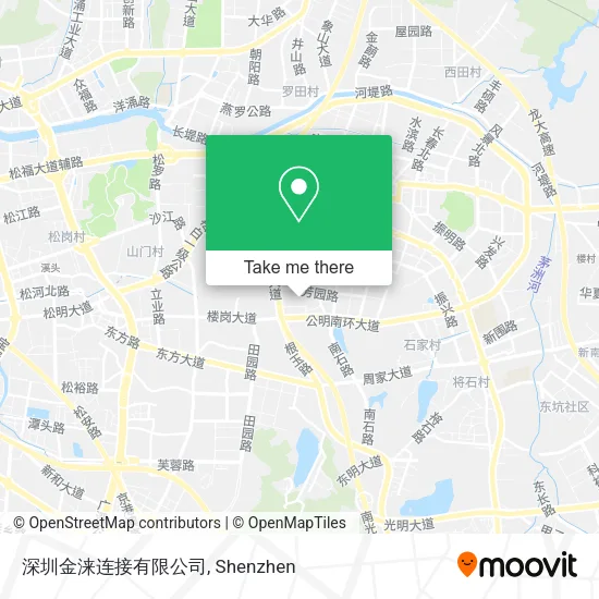 深圳金涞连接有限公司 map