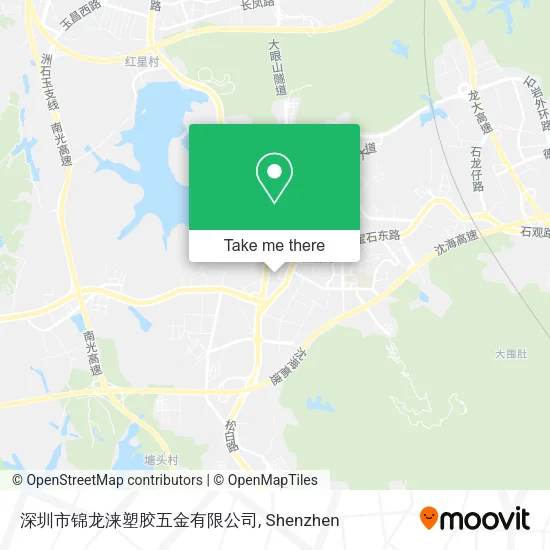 深圳市锦龙涞塑胶五金有限公司 map