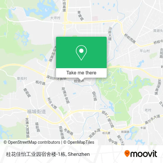桂花佳怡工业园宿舍楼-1栋 map