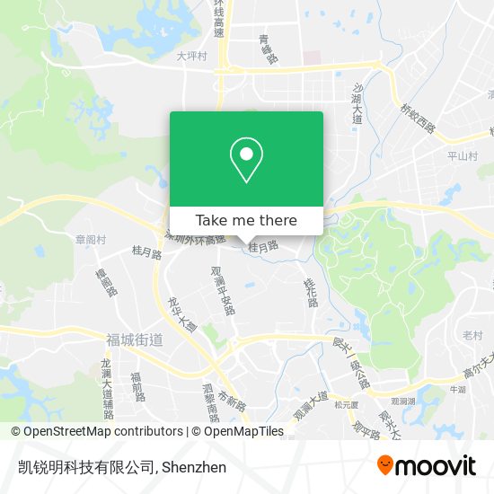 凯锐明科技有限公司 map