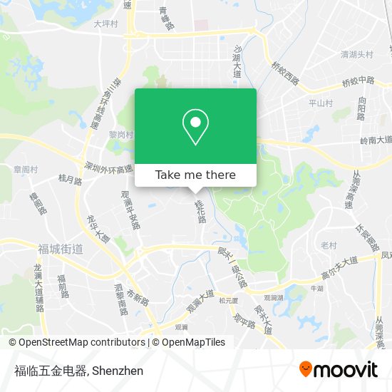 福临五金电器 map