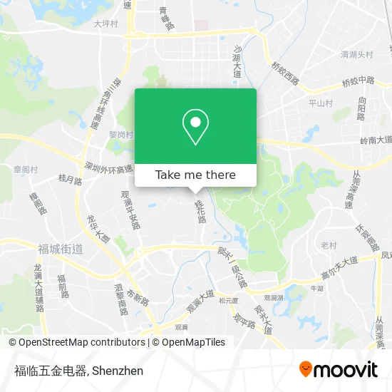 福临五金电器 map