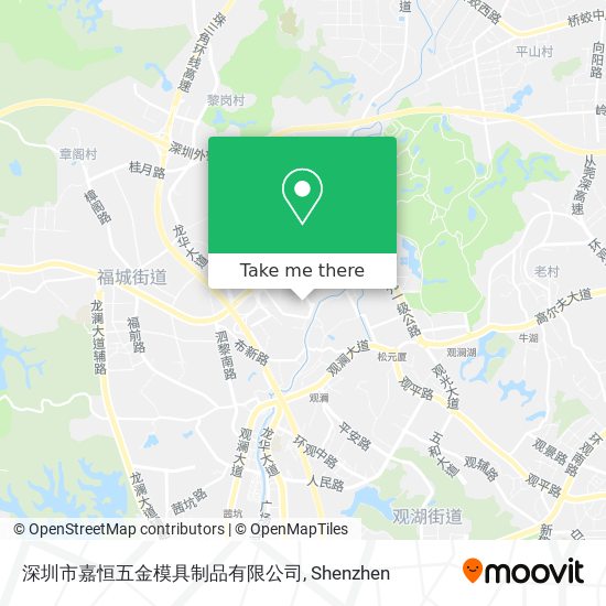 深圳市嘉恒五金模具制品有限公司 map