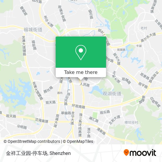 金祥工业园-停车场 map