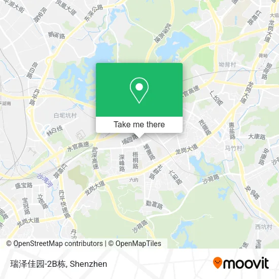 瑞泽佳园-2B栋 map